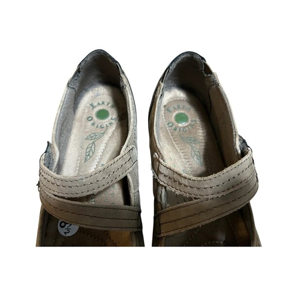 Earth Origins Tova Mary Jane Sport Sandal, Sz 8 1/2‎ Closed Toe Leather - Picture 5 of 7